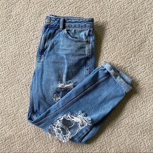TopShop mom jeans